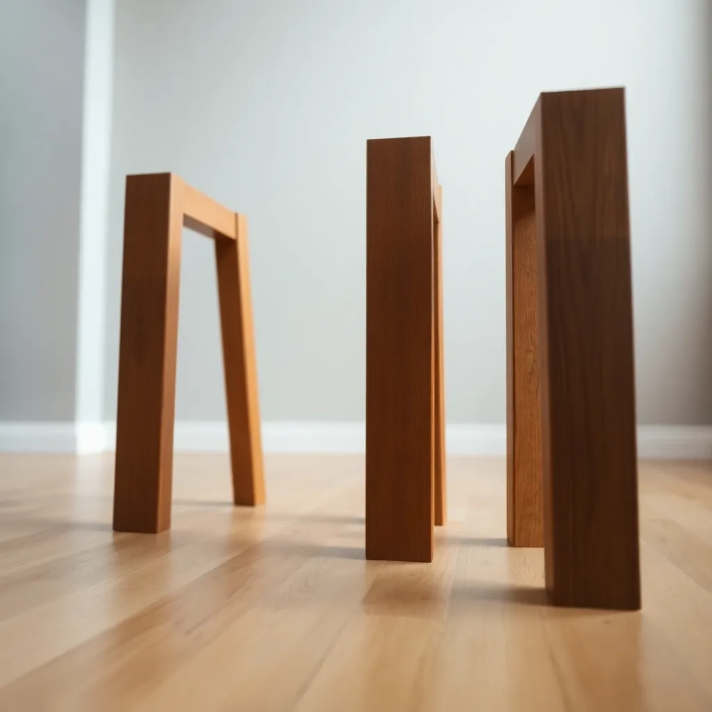 Nogi do krzesła drewniane