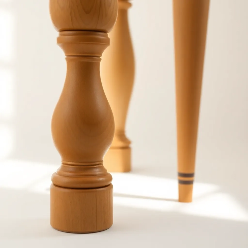 Nogi drewniane do mebli