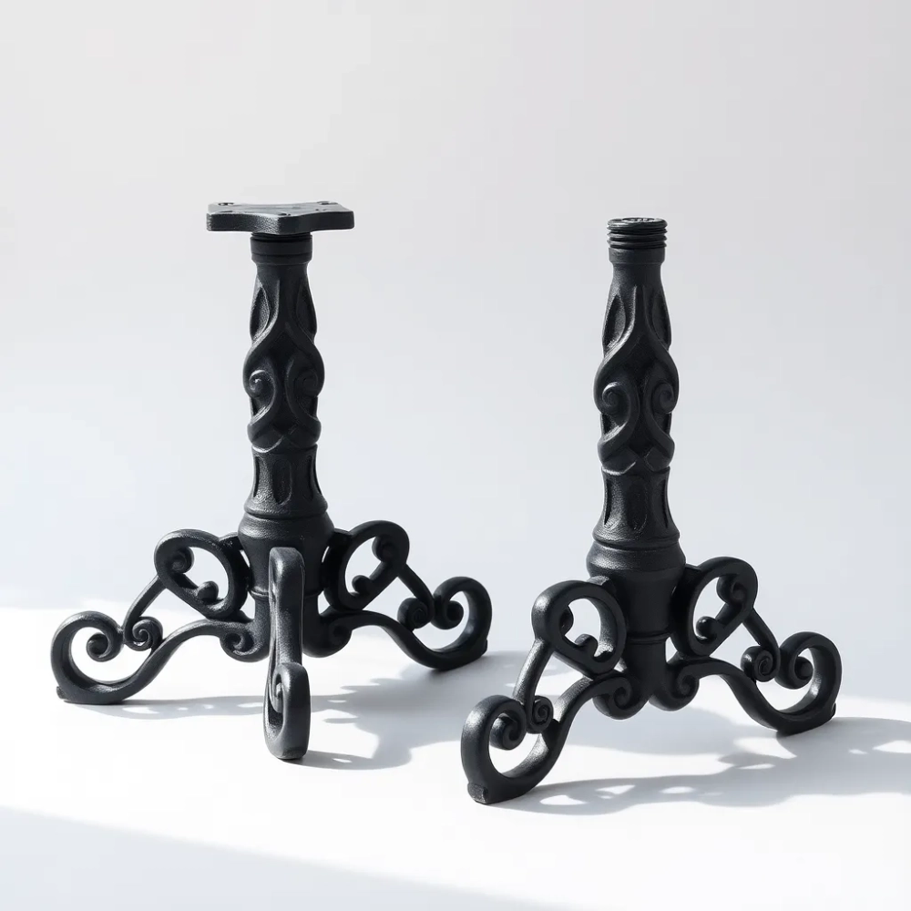 Nogi żeliwne do ławki