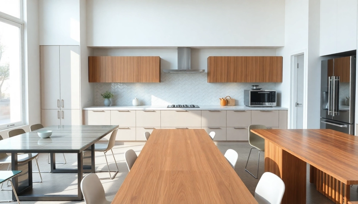 Nowoczesne stoły do kuchni