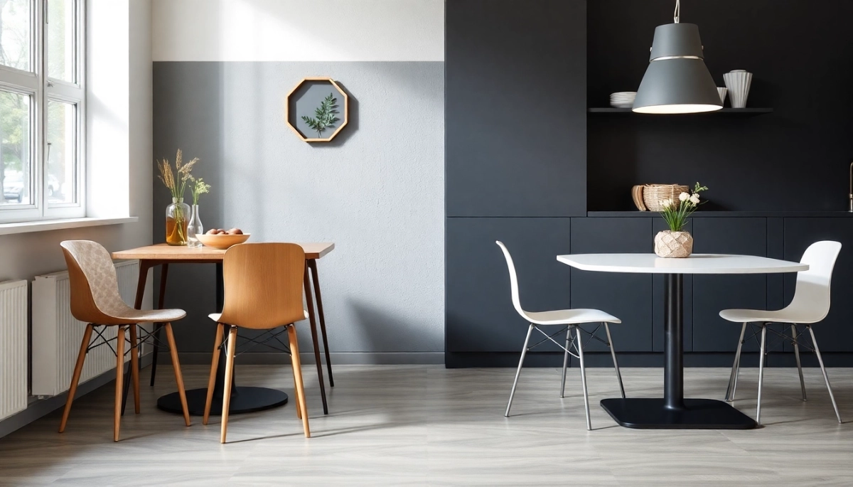 Nowoczesne Stoły i krzesła do kuchni Agata meble