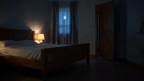 czy mozna spac nogami do drzwi