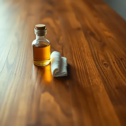 Czym zabezpieczyć drewniany blat stołu