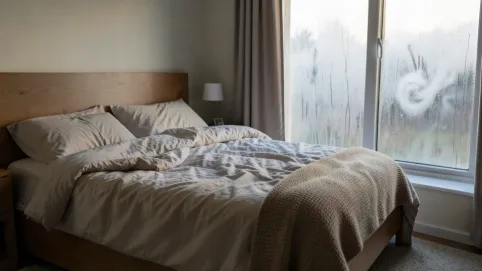 Dlaczego nie powinno się spać nogami do okna