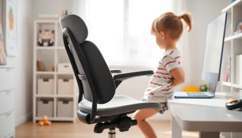 jakie krzesło do biurka dla 7latka