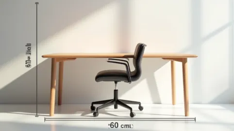 Krzesło wysokość siedziska 60 cm