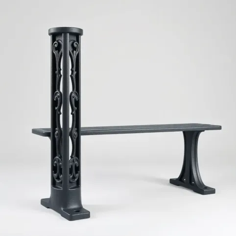 Nogi do ławki z oparciem