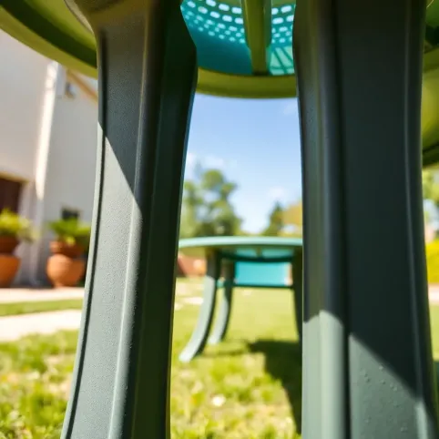 Nogi do stołu ogrodowego plastikowe