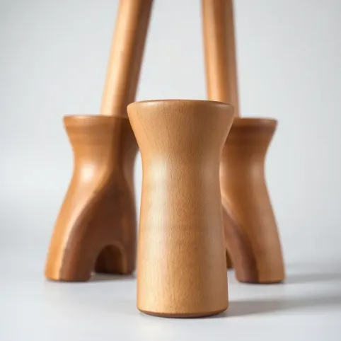 Nogi drewniane do stolika