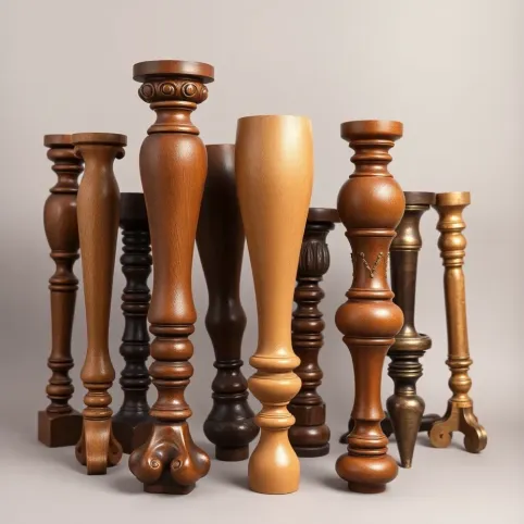 Nogi toczone do mebli