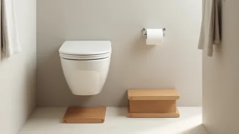 podnóżek pod nogi do toalety