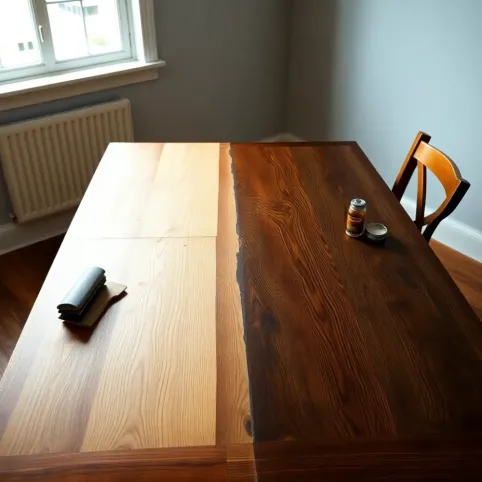 Renowacja stołu drewnianego cena