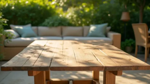 Wysokość stołu ogrodowego