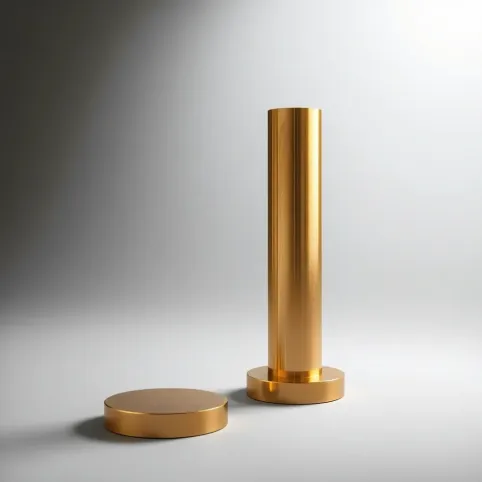 ZŁOTE Nogi do stołu 80 cm