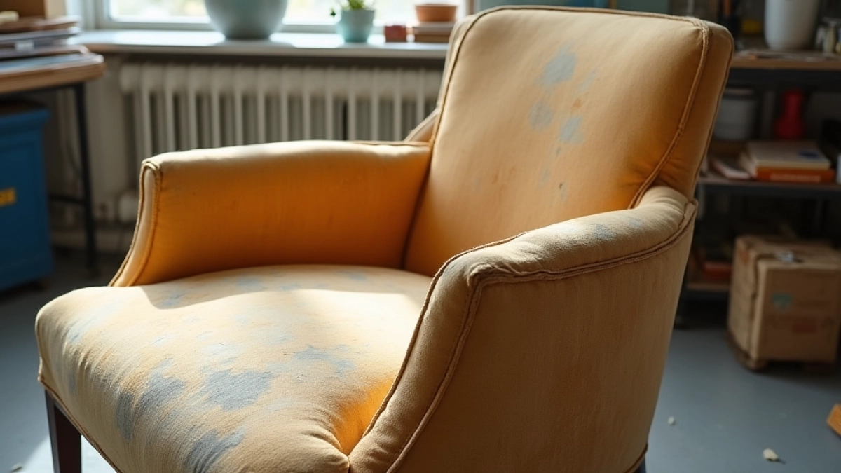 Wymiana tapicerki krzesła